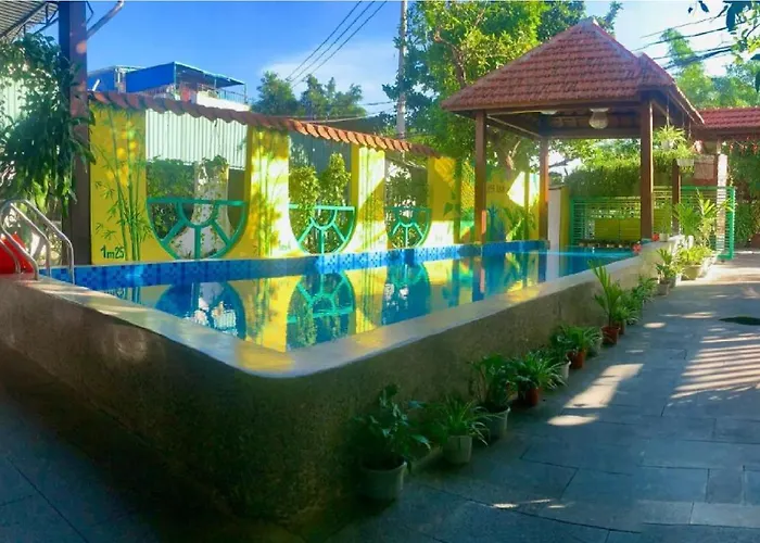 Riverside Plum Garden Villa Hội An acceptant les animaux