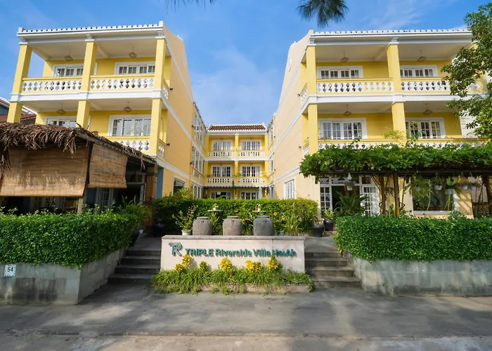 Triple Riverside Villa Hotel Hoian Hội An acceptant les animaux